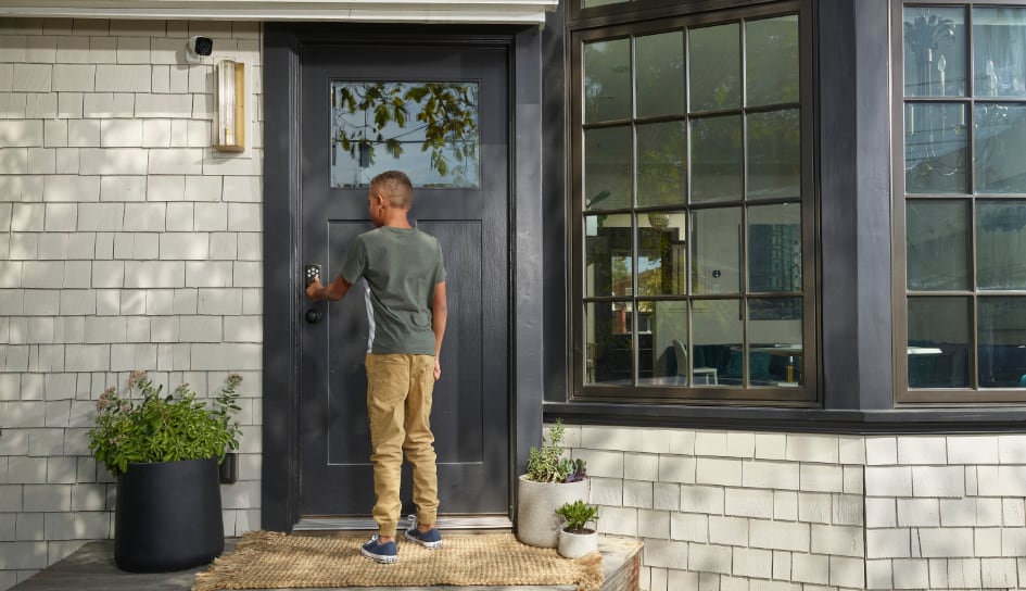 Vivint Smart Lock on home in Harrisburg